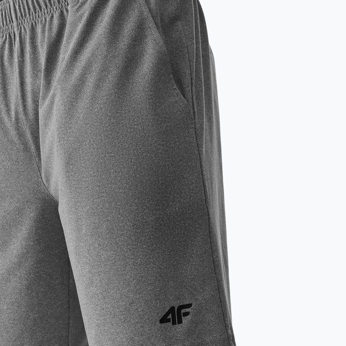 Чоловічі шорти 4F M299 холодний світло-сірий меланж 2