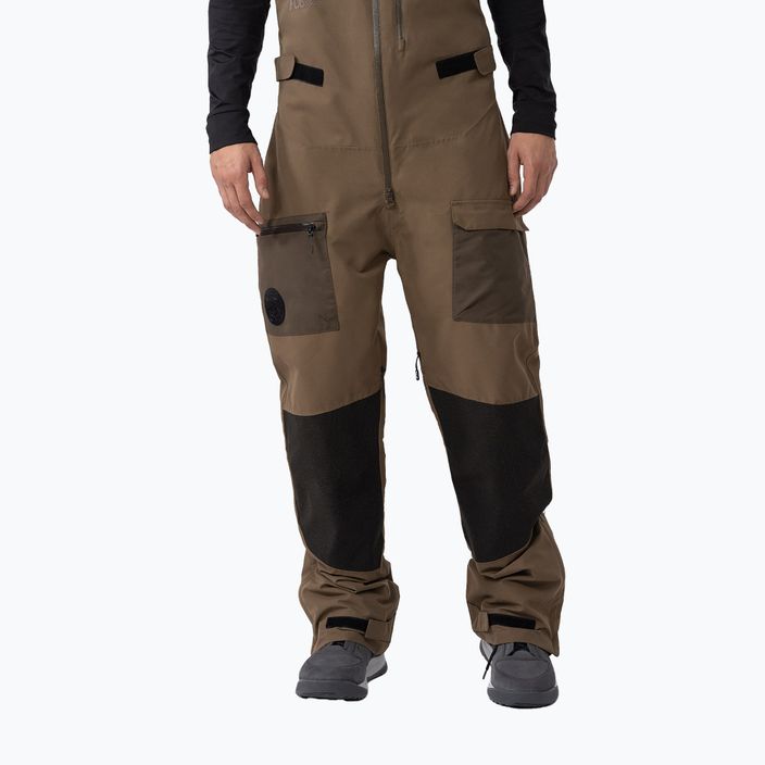 Чоловічі сноубордичні штани 4F M346 коричневі 4