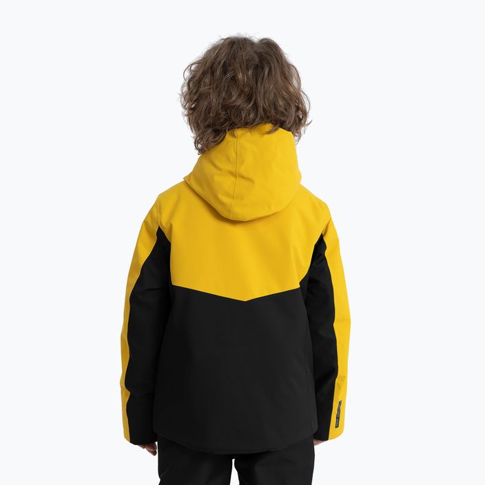 Куртка лижна дитяча 4F M300 yellow 2