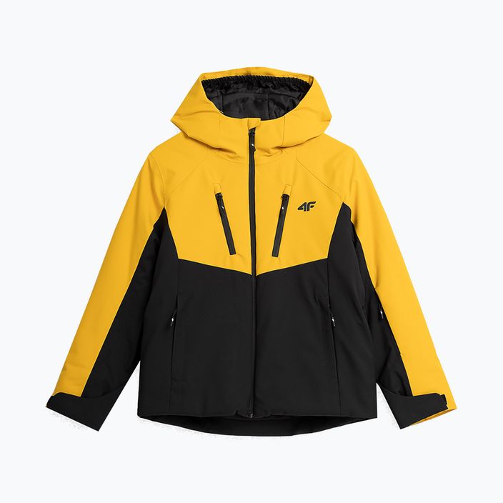 Куртка лижна дитяча 4F M300 yellow 3