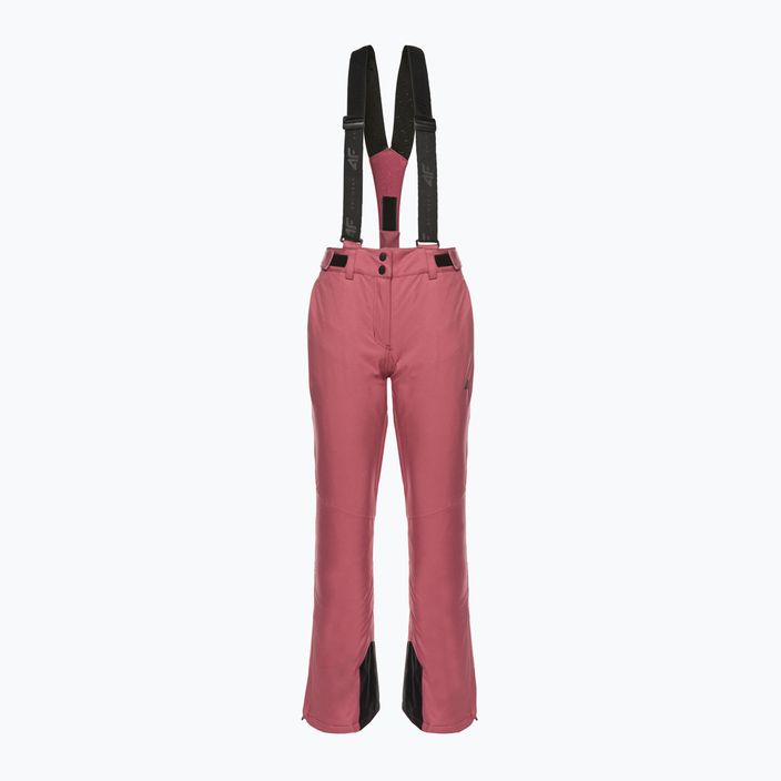 Жіночі гірськолижні штани 4F F400 темно-рожеві 3