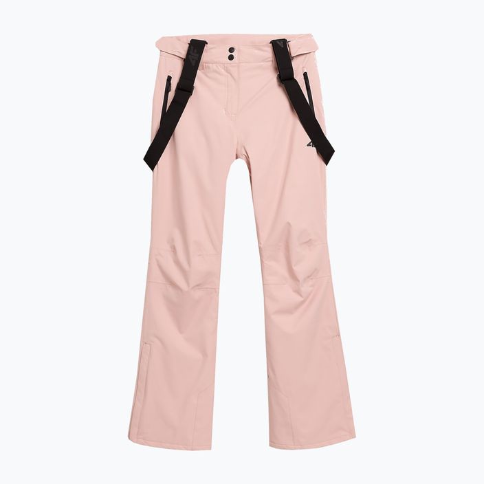 Жіночі гірськолижні штани 4F F419 світло-рожеві 5