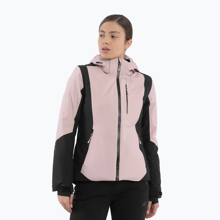 Куртка лижна жіноча 4F F340 light pink