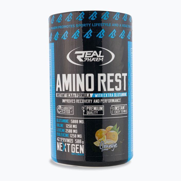 Amino Rest Real Pharm Амінокислоти 500g апельсин 666572