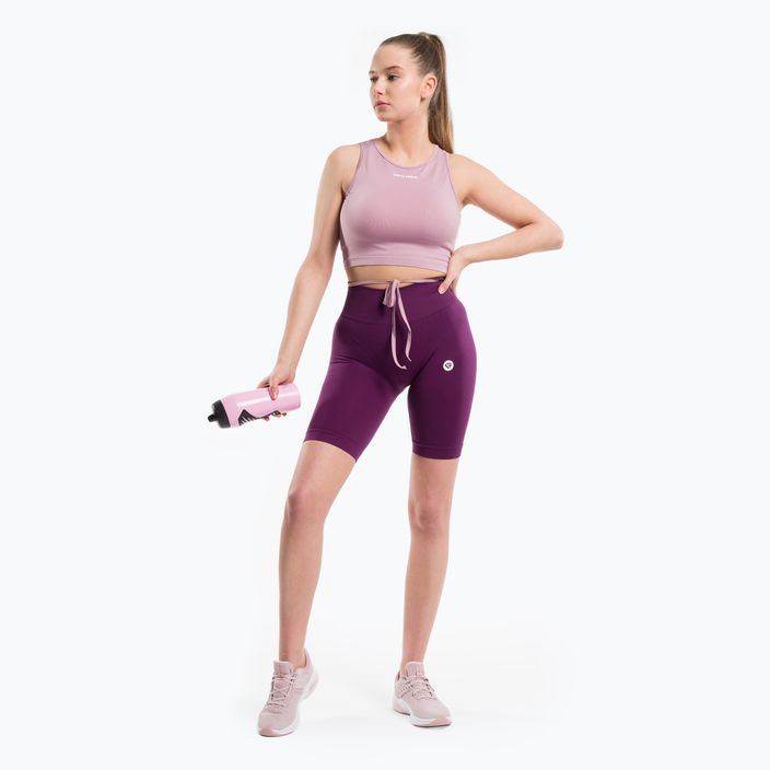 Шорти для тренувань жіночі Gym Glamour Flexible Violet 439 2