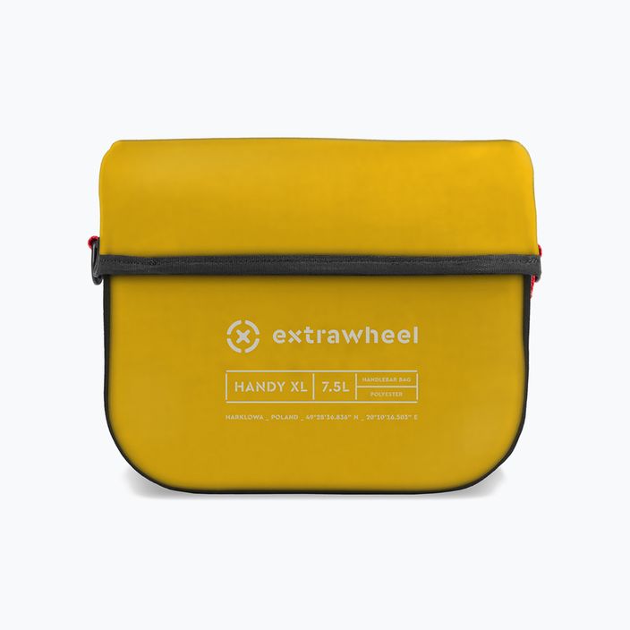 Велосумка на кермо Extrawheel Handy XL 7.5 l yellow/black 2