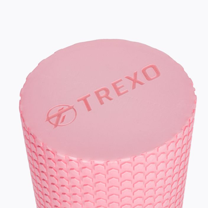 Ролик масажний TREXO EVA рожевий MR-EV03C 3