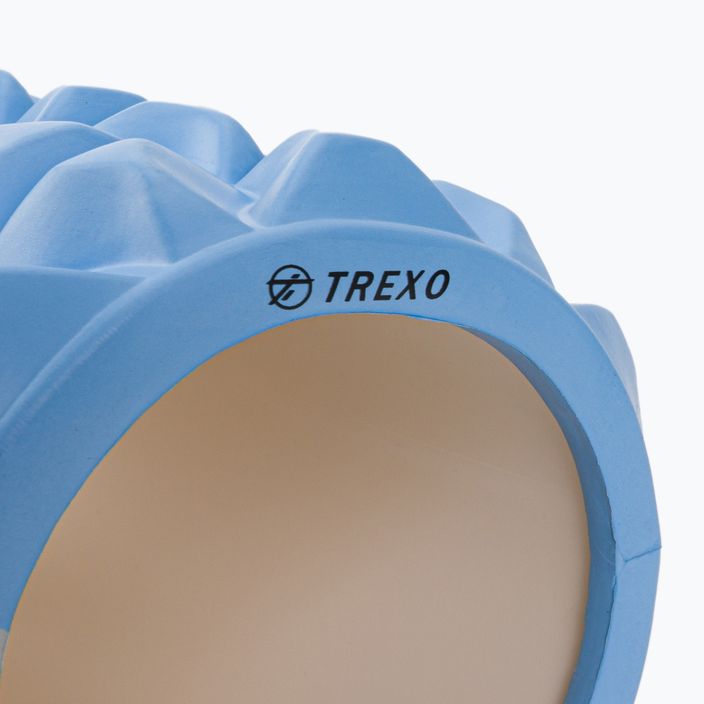 Ролик масажний TREXO EVA PVC блакитний MR-EV01N 4