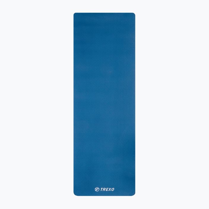 Килимок для йоги TREXO TPE 2 6 mm блакитний YM-T02N 2