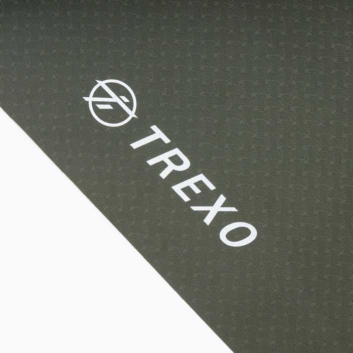Килимок для йоги TREXO TPE 2 6 mm зелений YM-T01Z 3