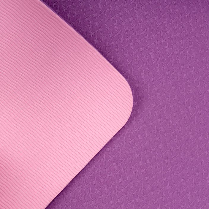 Килимок для йоги TREXO TPE 2 6 mm рожевий YM-T02R 4