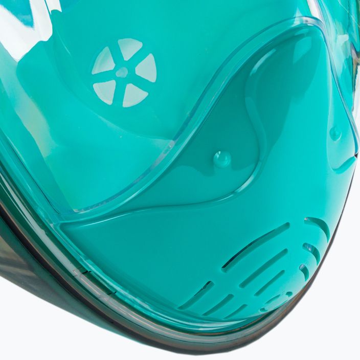 Повнолицева маска для снорклінгу AQUASTIC SMA-01SN блакитна 5