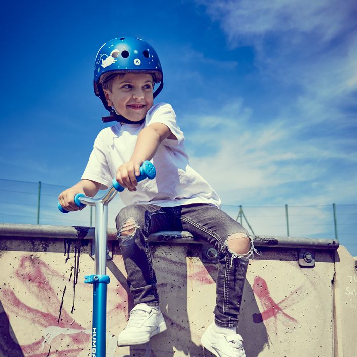 Шолом велосипедний дитячий ATTABO K100 блакитний 12