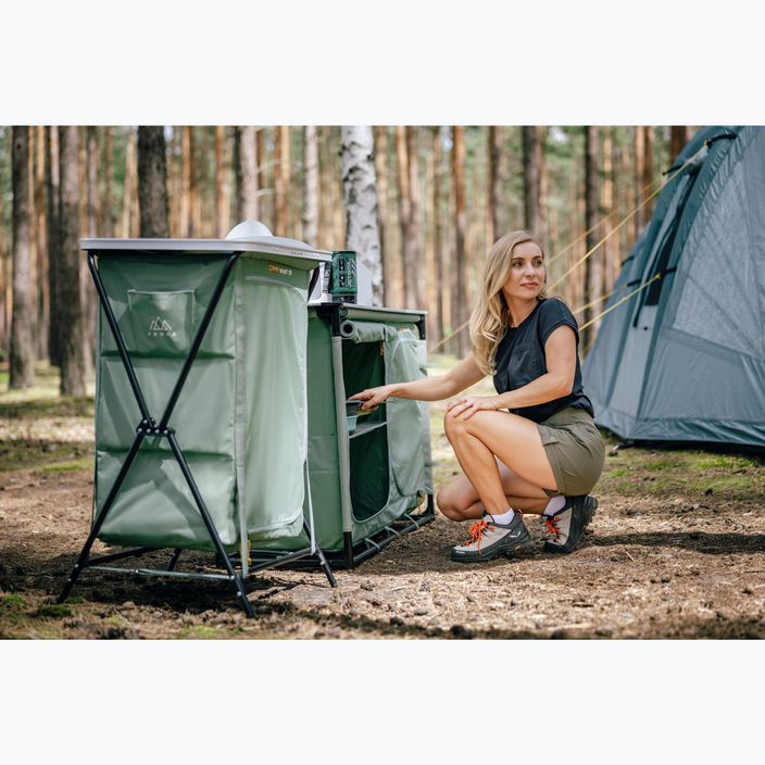 Шафа для туристичної кухні KADVA CAMPcook 221 зелена 4