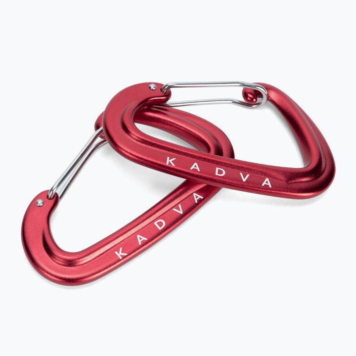 Карабін для монтажу гамака KADVA Hammock Carabinier червоний 3