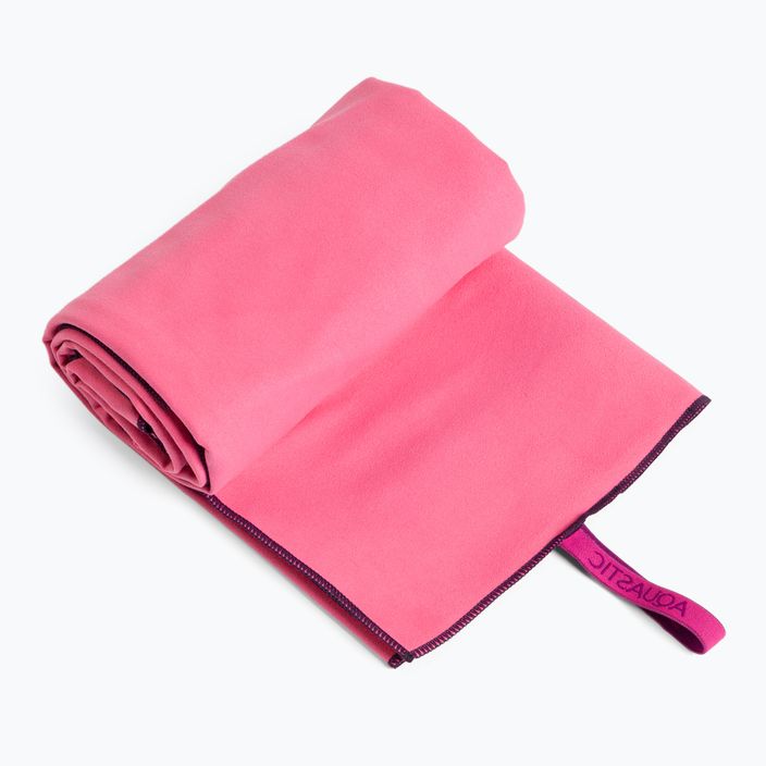 Швидковисихаючий рушник AQUASTIC Havlu XL рожевий 2