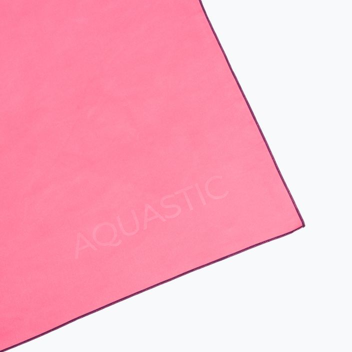 Швидковисихаючий рушник AQUASTIC Havlu XL рожевий 4