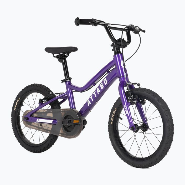 Дитячий велосипед ATTABO EASE 16" фіолетовий 2
