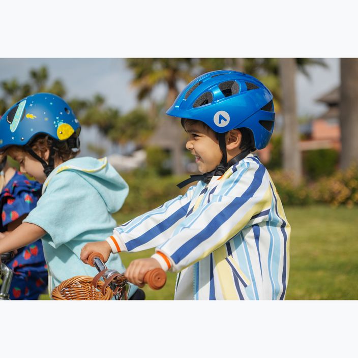 Дитячий велосипедний шолом ATTABO K200 синій 7