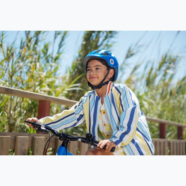 Дитячий велосипедний шолом ATTABO K200 синій 9