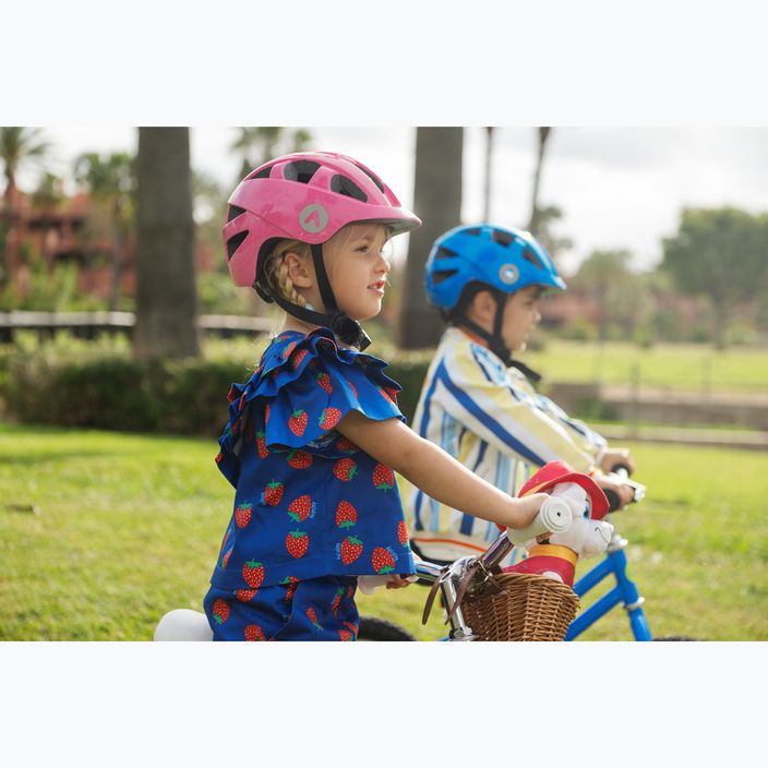 Дитячий велосипедний шолом ATTABO K200 рожевий 8