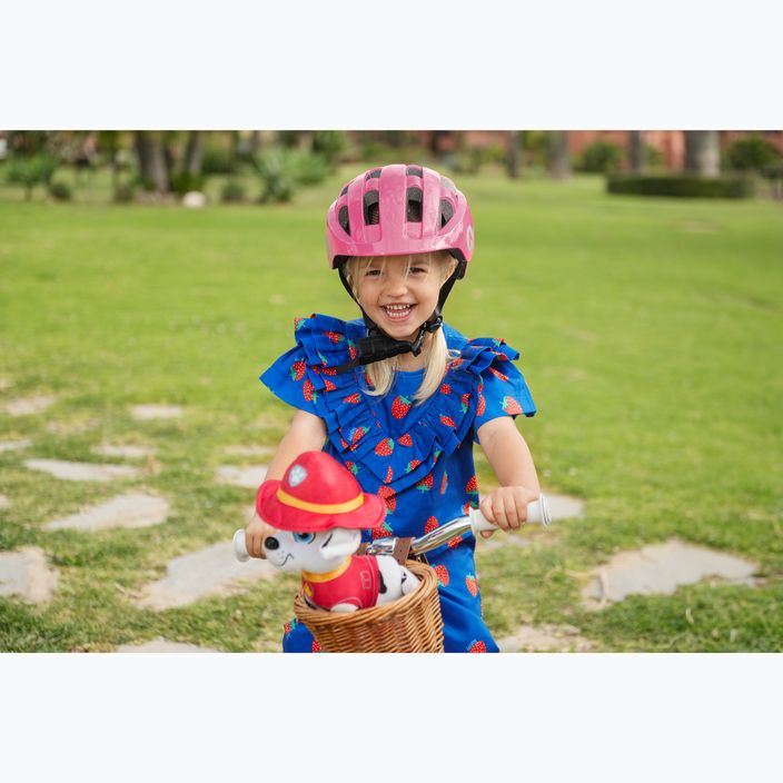 Дитячий велосипедний шолом ATTABO K200 рожевий 9