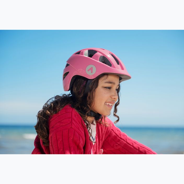 Дитячий велосипедний шолом ATTABO K200 рожевий 11