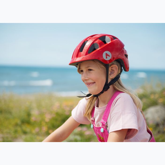 Дитячий велосипедний шолом ATTABO K200 червоний 9