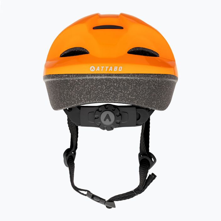 Дитячий велосипедний шолом ATTABO Hinge помаранчевий 3