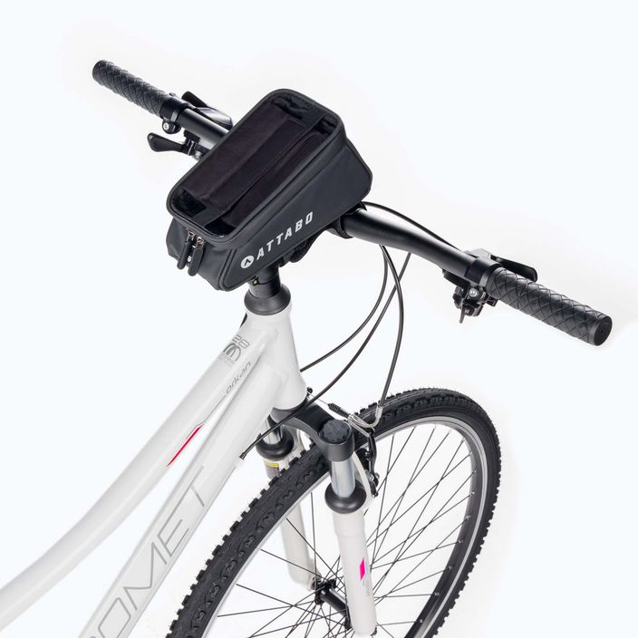 Сумка велосипедна для телефону ATTABO ABH-200 чорна 8