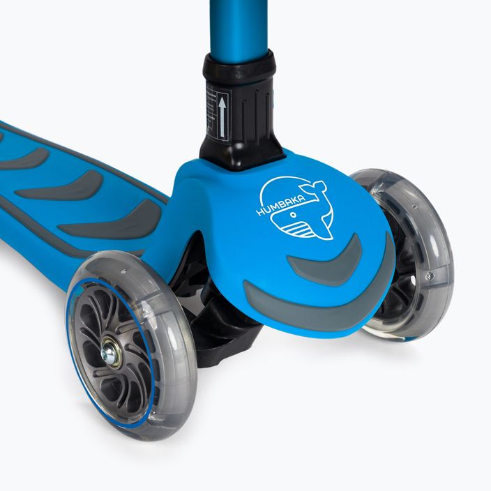 Самокат триколісний дитячий HUMBAKA Mini T блакитний HBK-S6T 10