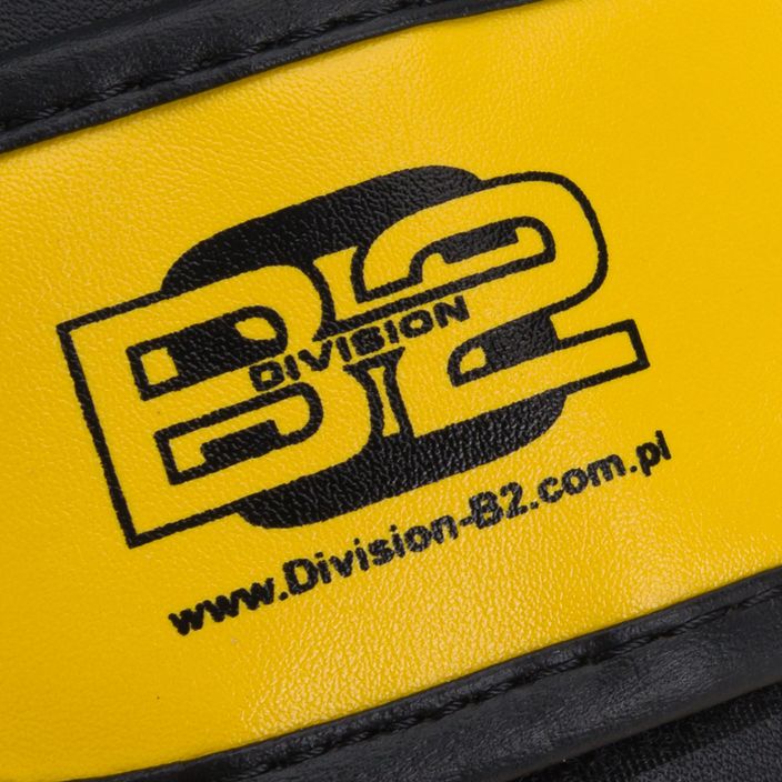 Рукавиці боксерські DIVISION B-2 DIV-BG03 black/yellow 6