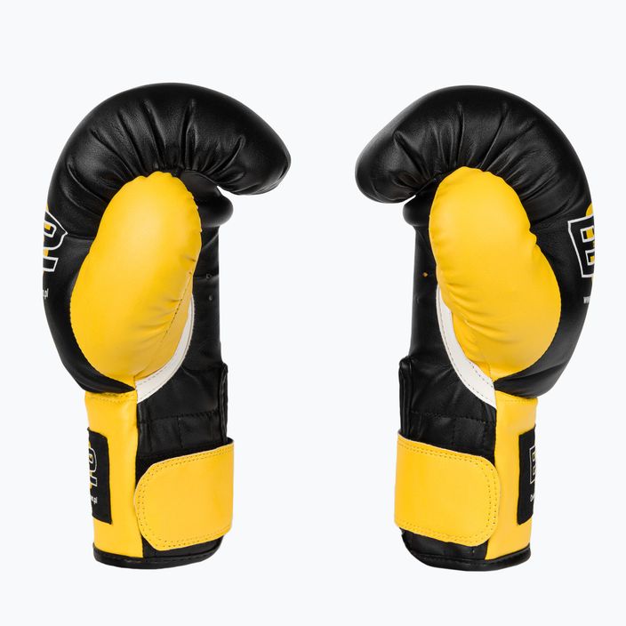 Боксерський набір для дітей DIVISION B-2 Junior black/yellow 6