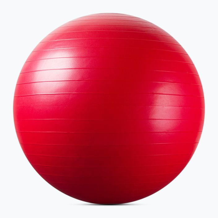 М'яч гімнастичний Bauer Fitness Anti-Burst червоний ACF-1072 65 cm
