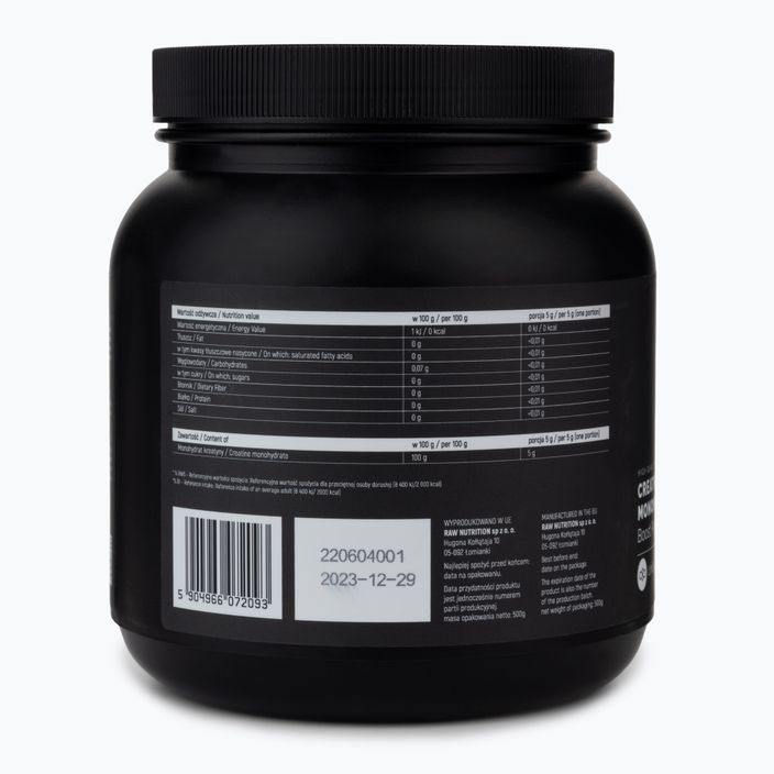 Monohydrat Raw Nutrition Креатин 500g MONO-59016 2