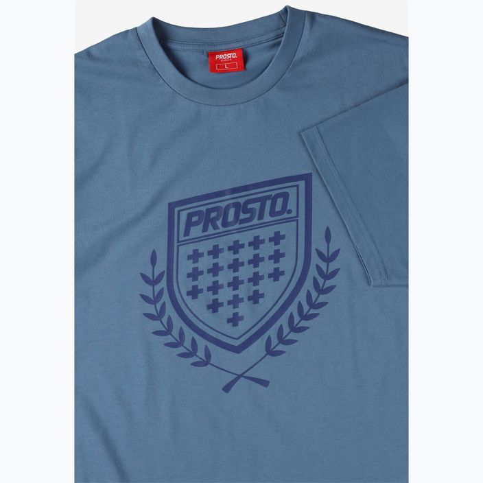 Чоловіча футболка PROSTO Tronite синя 3