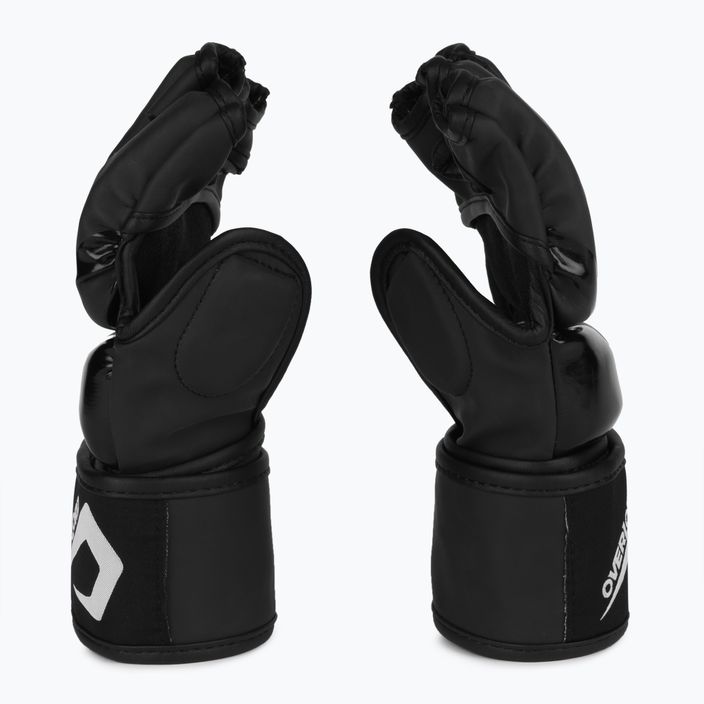 Грейплінгові рукавиці Overlord X-MMA чорні 101001-BK/S 4