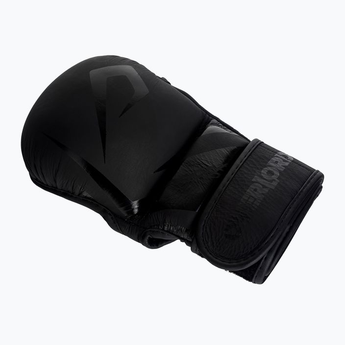 Грейплінгові рукавиці Overlord Sparring MMA чорні 101003-BK/S 8