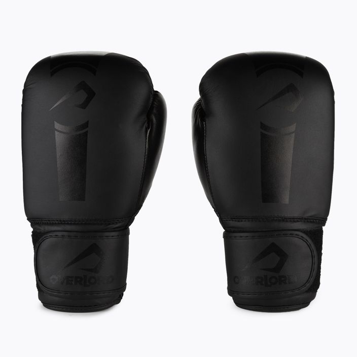 Рукавиці боксерські Overlord Boxer чорні 100003-BK