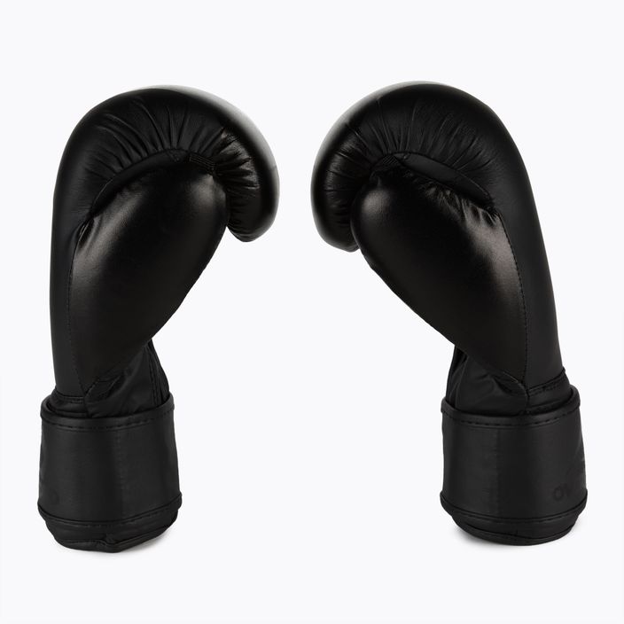 Рукавиці боксерські Overlord Boxer чорні 100003-BK 4