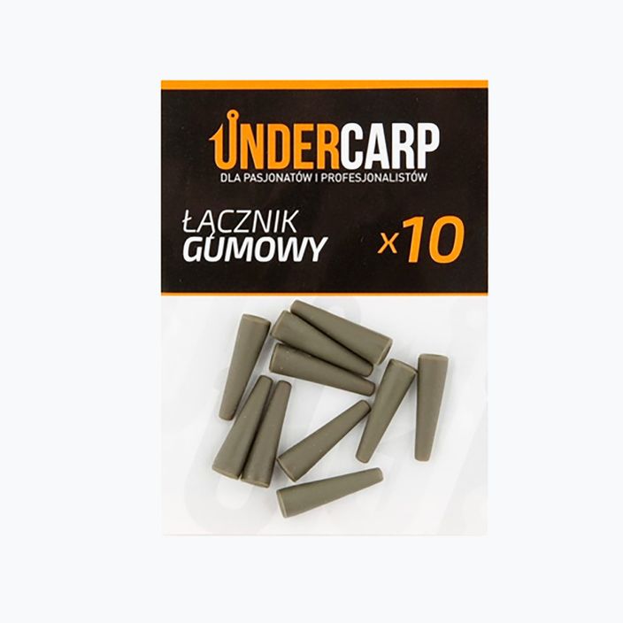З'єднувач для безпечної кліпси UnderCarp гумовий зелений UC150