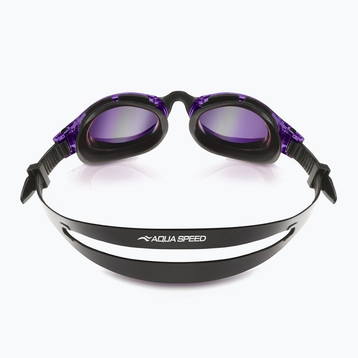 Окуляри для плавання AQUA-SPEED Triton 2.0 Mirror фіолетові 2