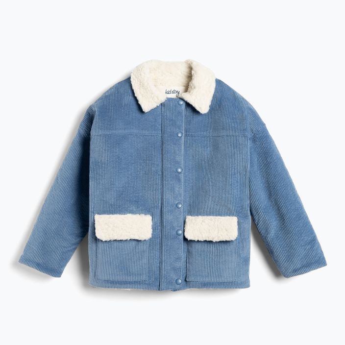Куртка дитяча KID STORY Teddy air blue cookie