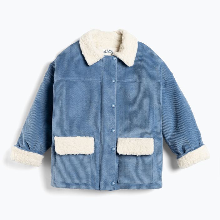 Куртка дитяча KID STORY Teddy air blue cookie 3