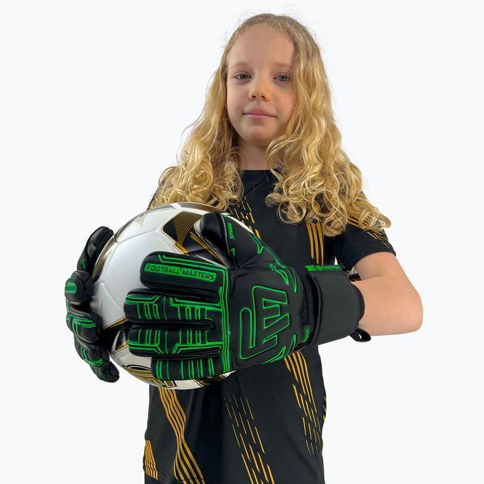 Дитячі воротарські рукавиці Football Masters Symbio NC зелені 5