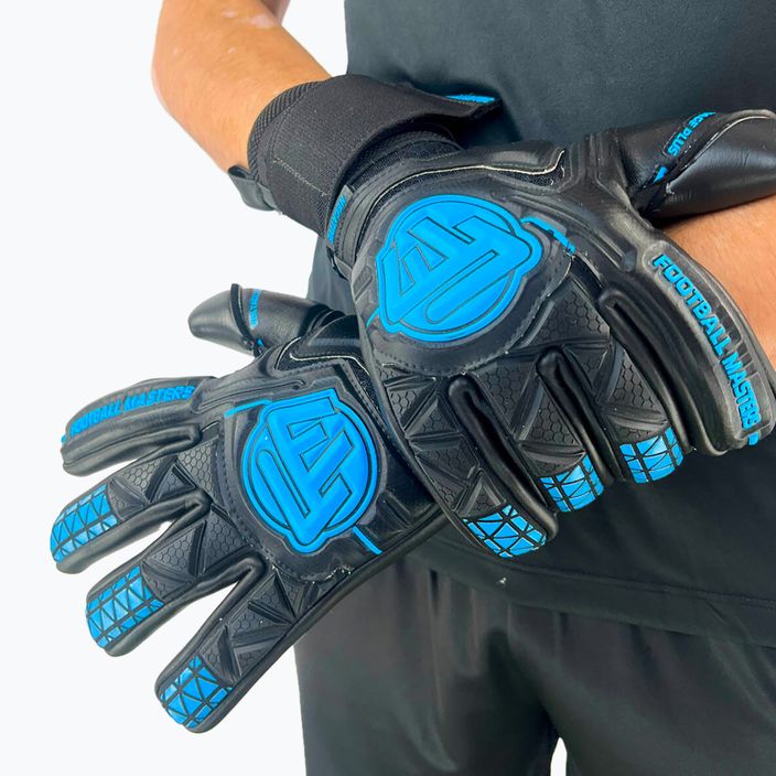 Рукаваці воротарські Football Masters Voltage Plus NC black/blue 5