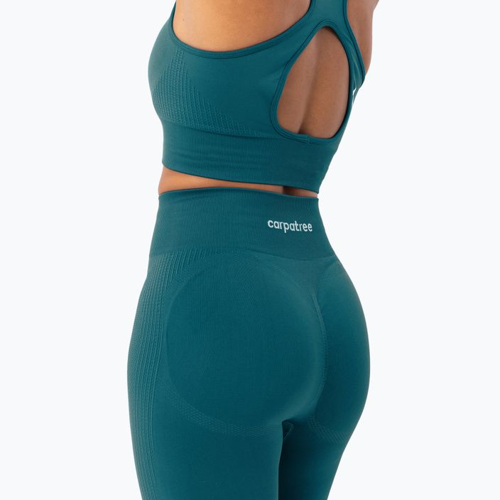 Жіночий тренувальний топ Carpatree Blaze Seamless Sleeveless глибокий океанський синій 5