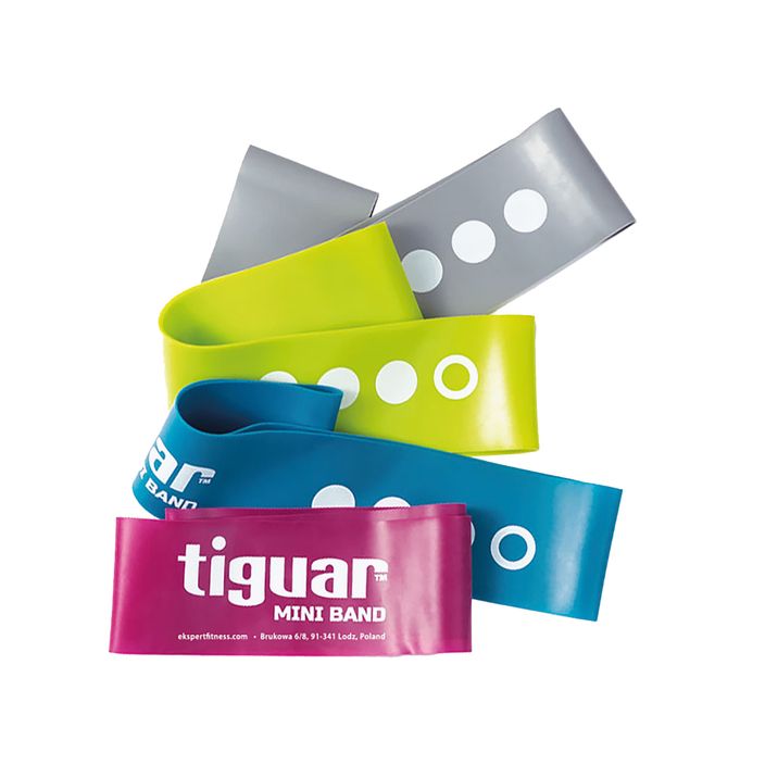 Набір стрічок для тренування Tiguar Mini Bands 4шт. TI-MB0001-V2 2