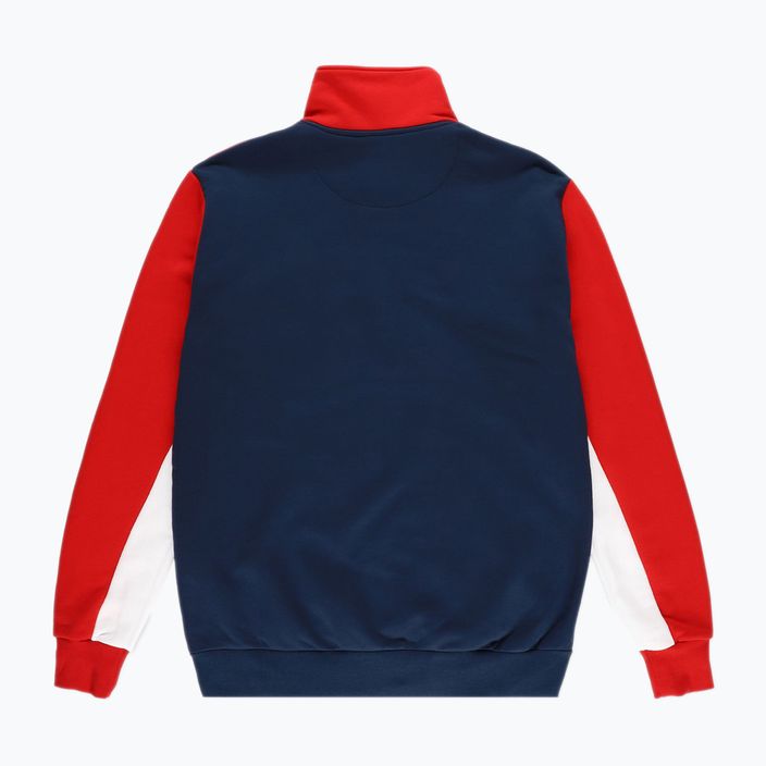 Кофта чоловіча PROSTO Half Zip Sweatshirt червона KL222MSWE1133 2