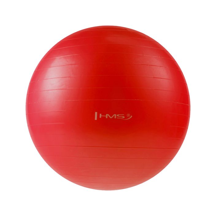 М'яч для гімнастики HMS YB01 червоний 17-42-107 65 см 2